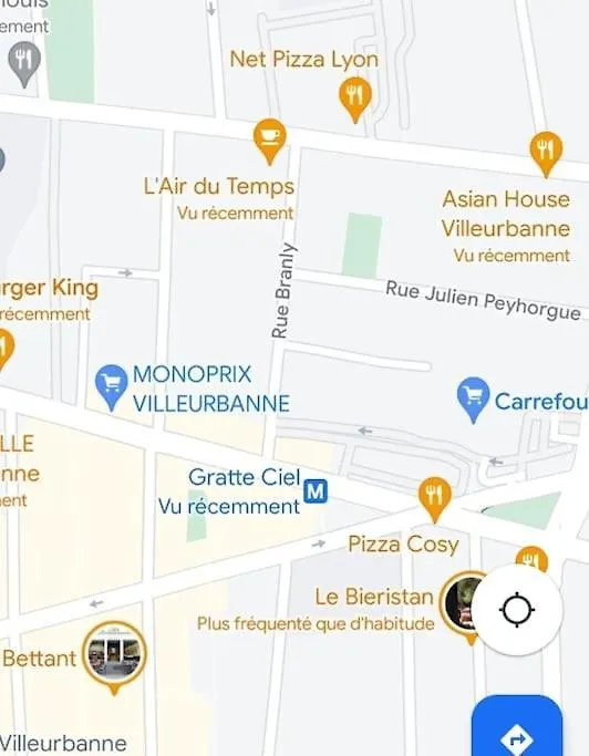 Apartment Ideal Location For Lyon Center Villeurbanne