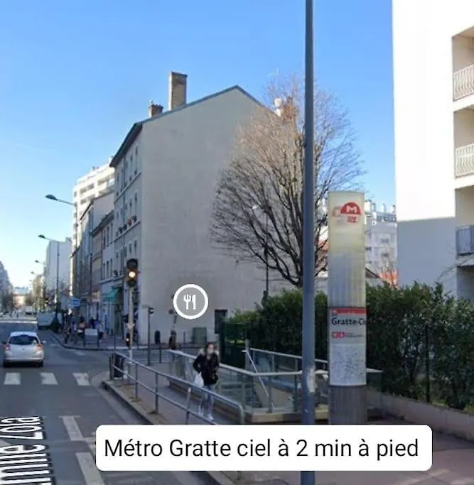 Apartment Ideal Location For Lyon Center Villeurbanne